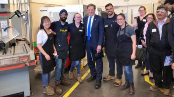 Garamendi and students image