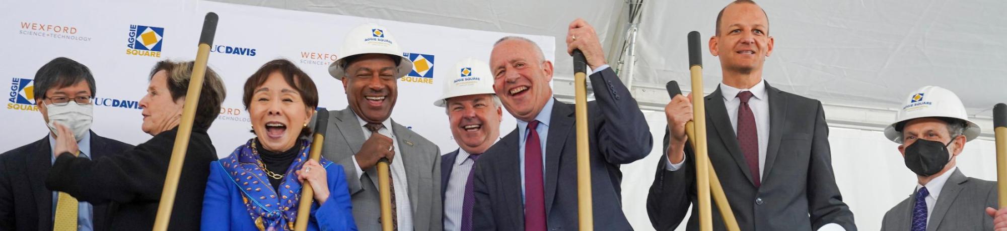 Aggie Square groundbreaking